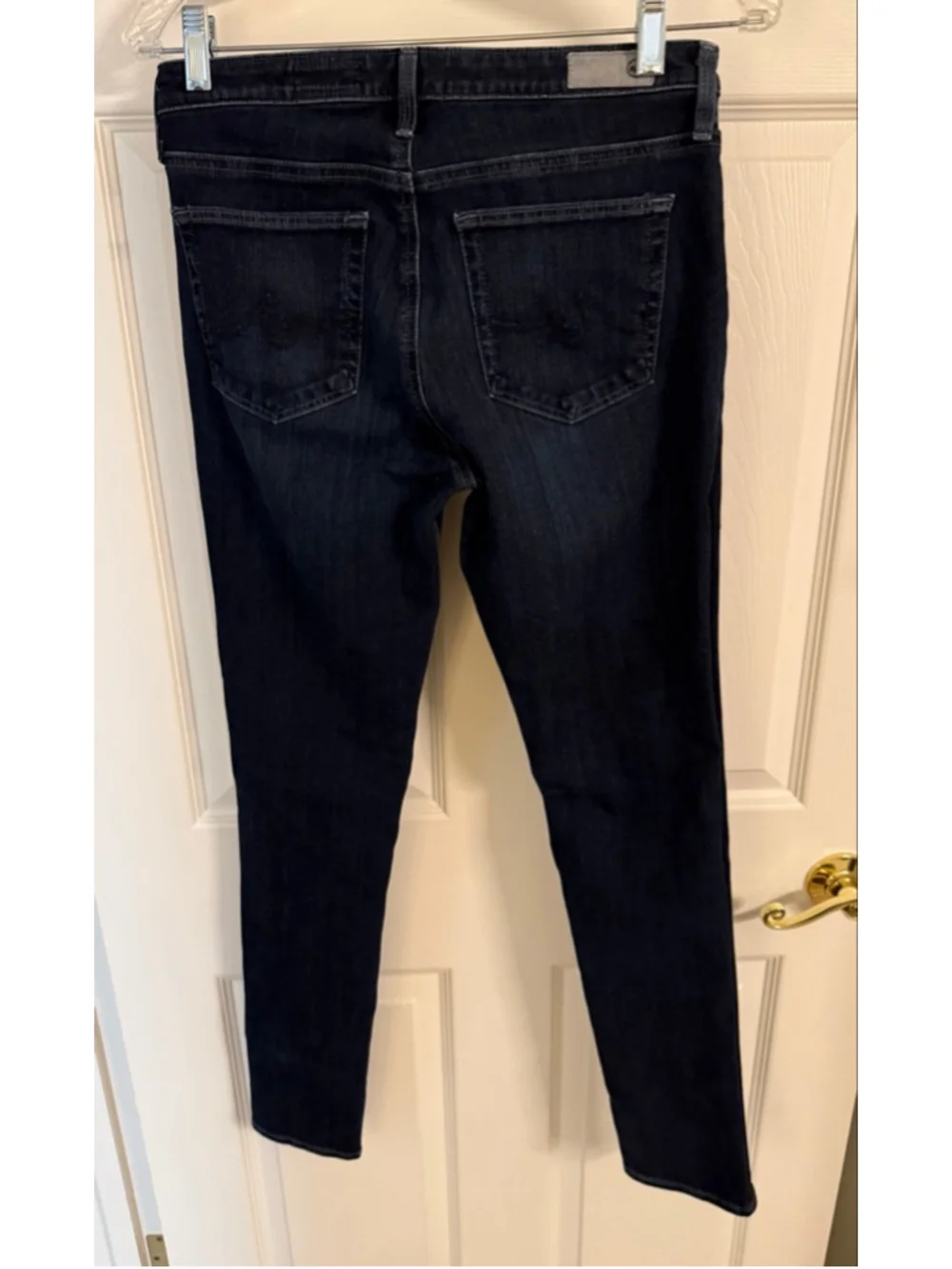 AG Adriano Goldschmied The Prima Mid Rise Cigarette dark wash size 28 - Picture 2 of 9